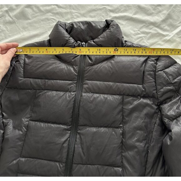Calvin Klein Puffer Jacket Womens Packable Down Filled Black XL - Picture 7 of 8